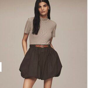 "Maeve" belted Bubble Mini Dress / Size S